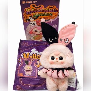 Baby Three Halloween Series Plush NIB - Night Bunny